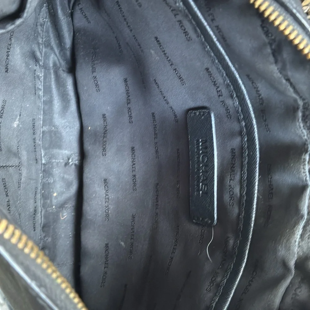 Michael Kors Black Messenger Bag